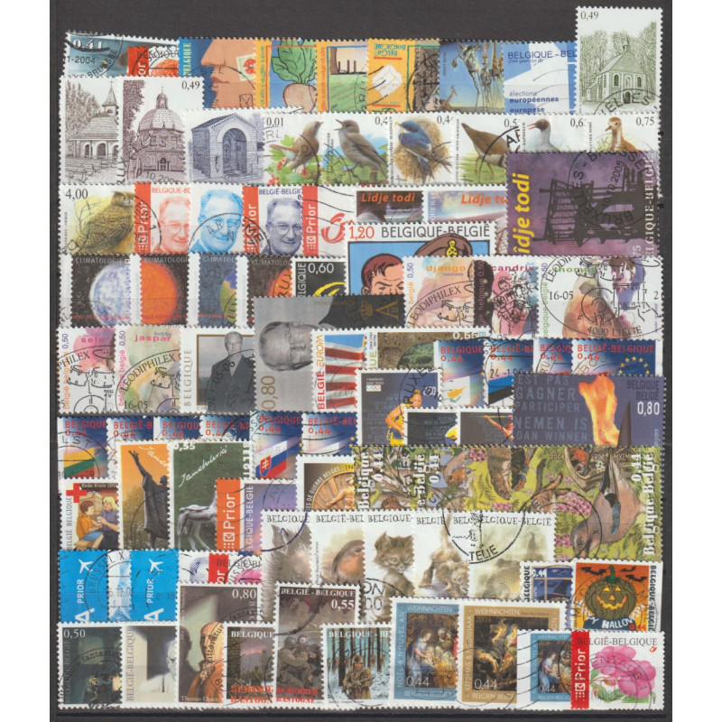 2004 - Year set - 84 stamps + 11 sheets - Used