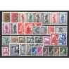 1943** - Year set - 34 stamps - MNH