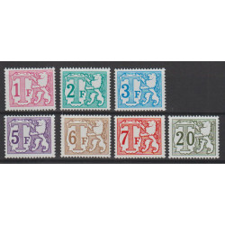 1966 - Postage Due - COB TX66P7/72P7** - Blue gum - MNH