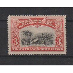 1910 - Congo - COB 61* -...