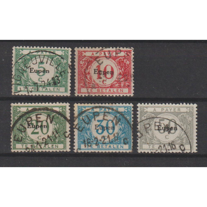 1920 - EUPEN - COB OC101/5 - Postage Due