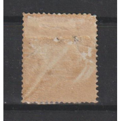 1869/83 - COB 37A* - SCOTT 39 - Pale brown - Genuine - MH