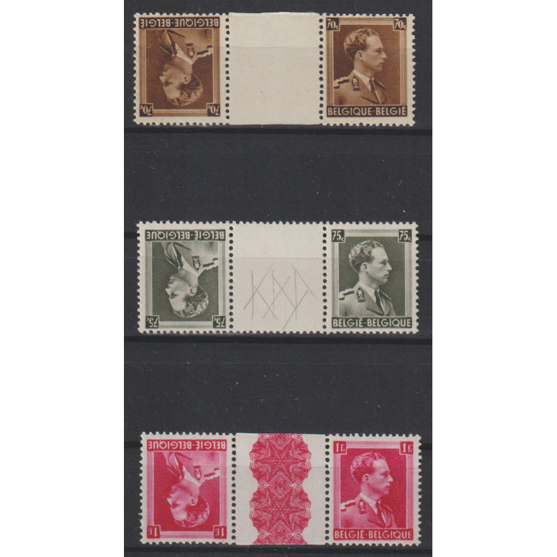 1936/41 - Tête-bêche - COB KT20/2** - MNH