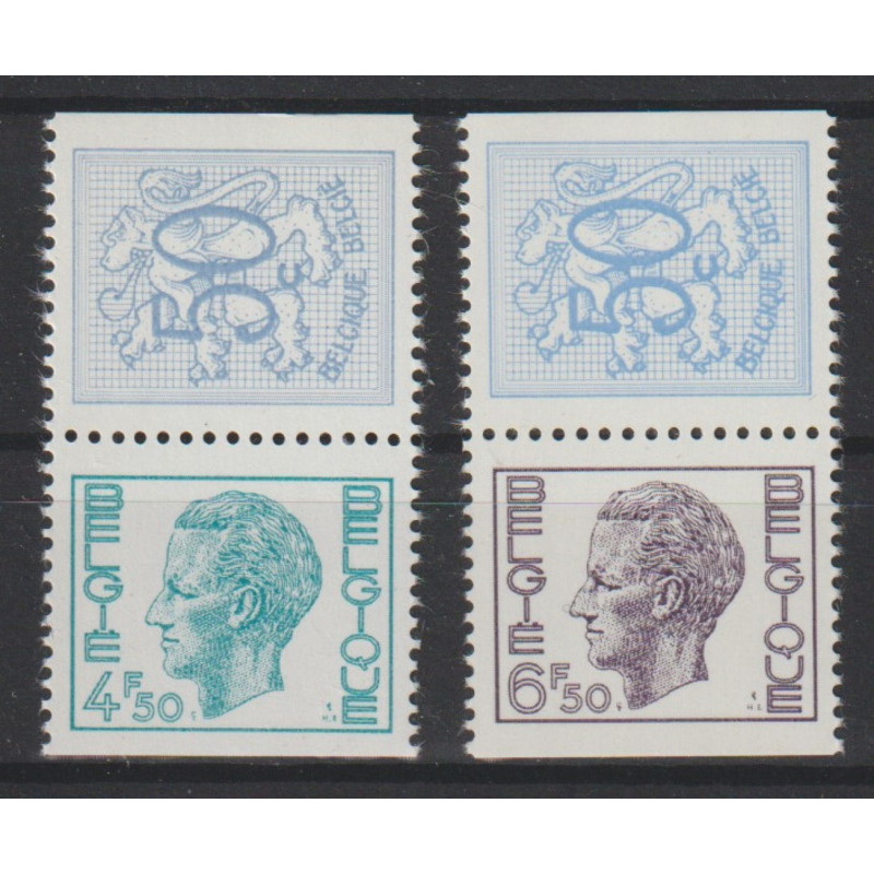 1973/8 - Tête-bêche - COB KP30/1** - MNH