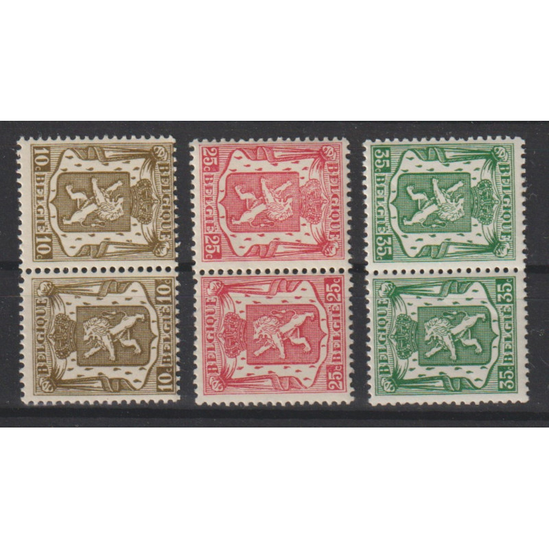 1936/7 - Tête-bêche - COB KP17/19** - MNH