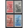 1949 - COB 803/6** - Scott 395/8 - MNH