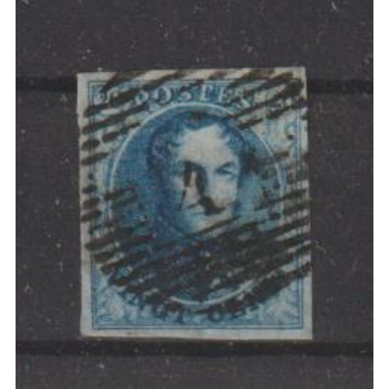 1849/50 - COB 4 - SCOTT 4 - Watermark framed - 4 margins - Very nice