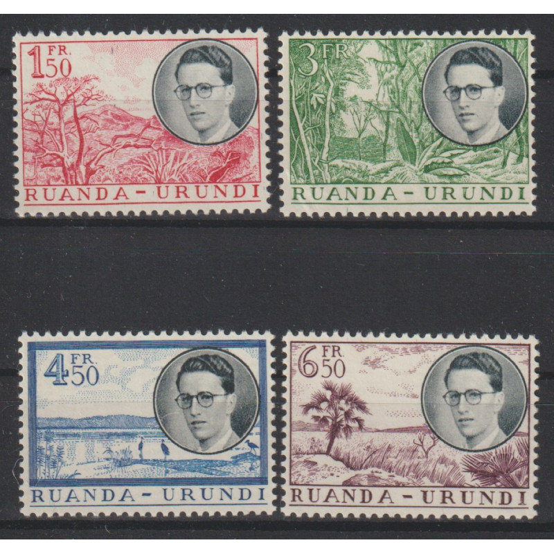 1955 - Ruanda-Urundi - COB 196/9** - MNH