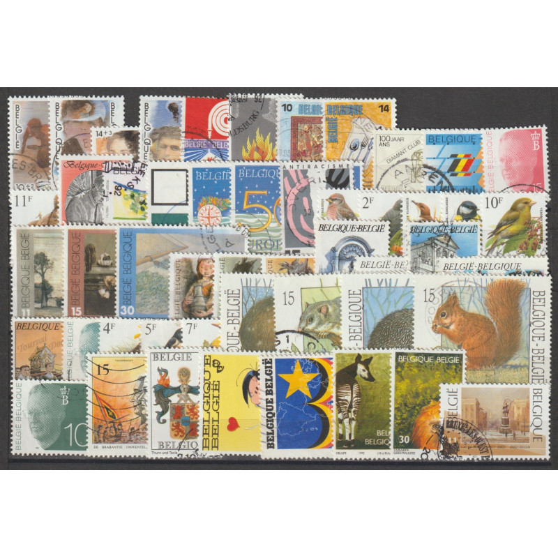 1992 - Year set - 50 stamps - Used