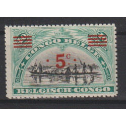 1921 - Congo - COB 85** -...