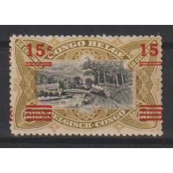 1921 - Congo - COB 87** -...