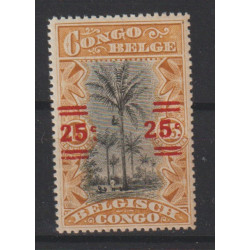 1921 - Congo - COB 88** -...