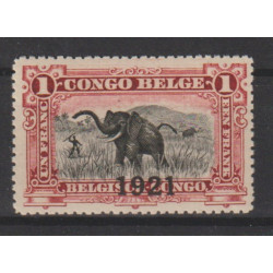 1921 - Congo - COB 91** -...