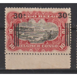 1921 - Congo - COB 89** -...