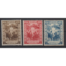 1936 - CONGO - COB 194/6**...