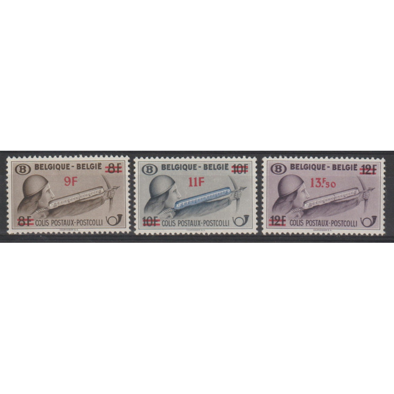 1948 - COB TR298/300** - SCOTT Q304/6 - MNH