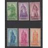 1946 - COB 737/41 + 742** - Scott B426/31 - MNH