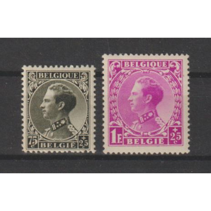 1934 - COB 390* + 392* - Scott B152/3 - MH