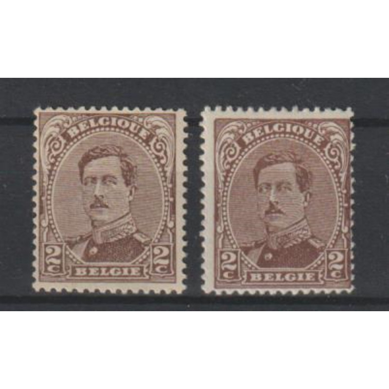 1915 - COB 136 + a** - SCOTT 109 - The 2 different shades - MNH