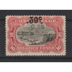 1923 - Congo - COB 105A** -...