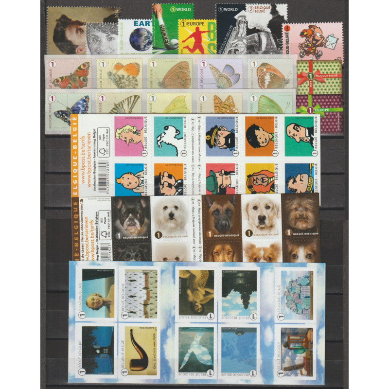 2014** - Year set - 50 stamps - Sale price is 27% below face value - MNH