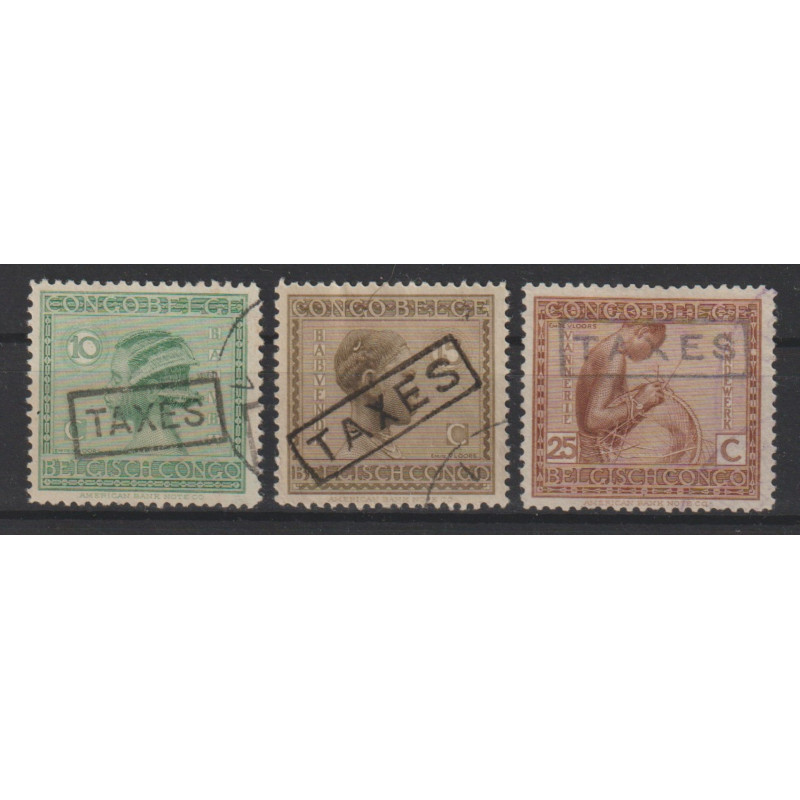 1923 - CONGO - Postage Due - COB TX63/5