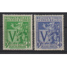 1942 - CONGO - COB 268/9** - SCOTT B32/3 - MNH