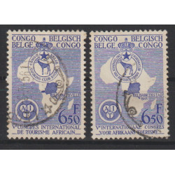 1955 - CONGO - COB 337/8 -...