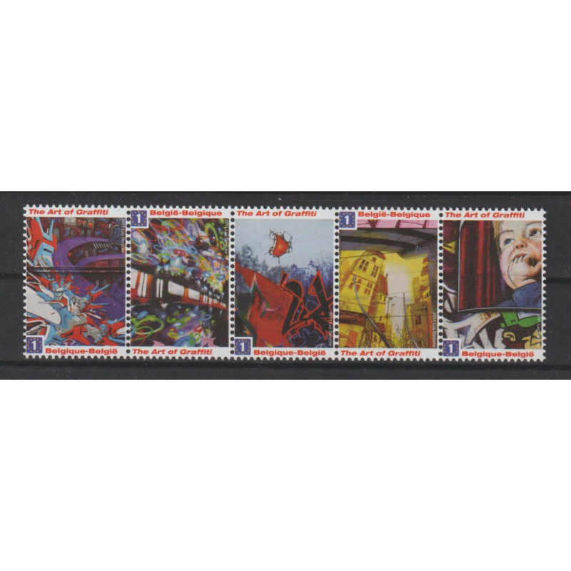 2011 - COB 4125/29 - Stamps from the sheet - MNH