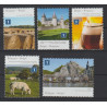 2012 - COB 4280/84 - Stamps from the sheet - MNH