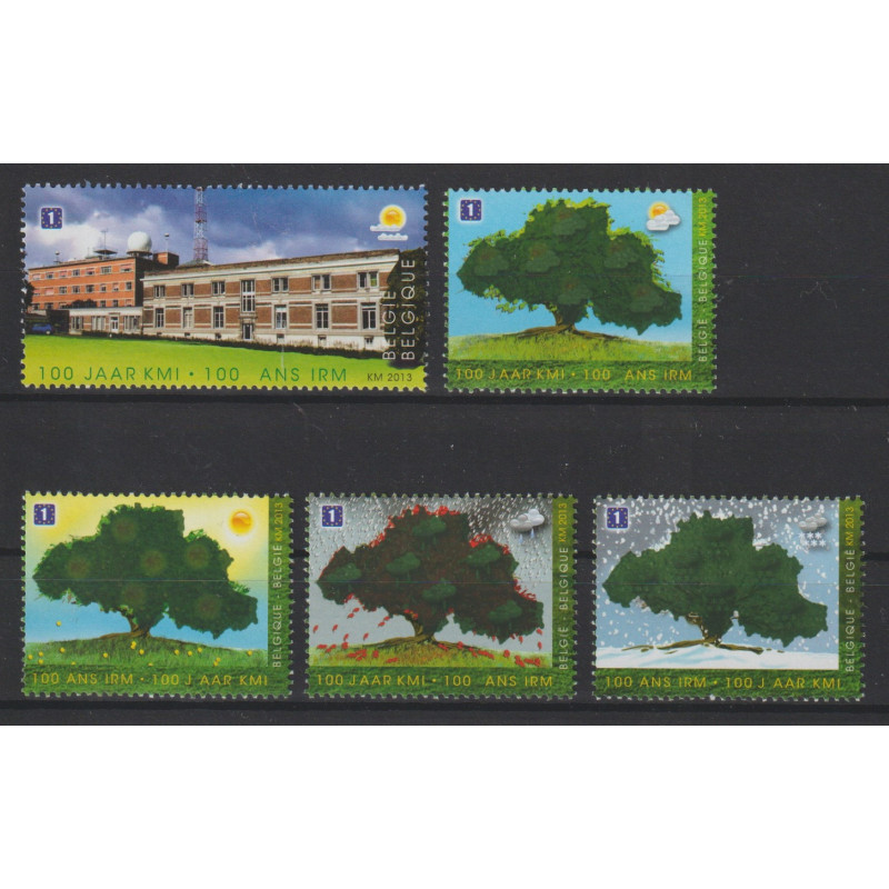 2013 - COB 4352/56 - Stamps from the sheet - MNH