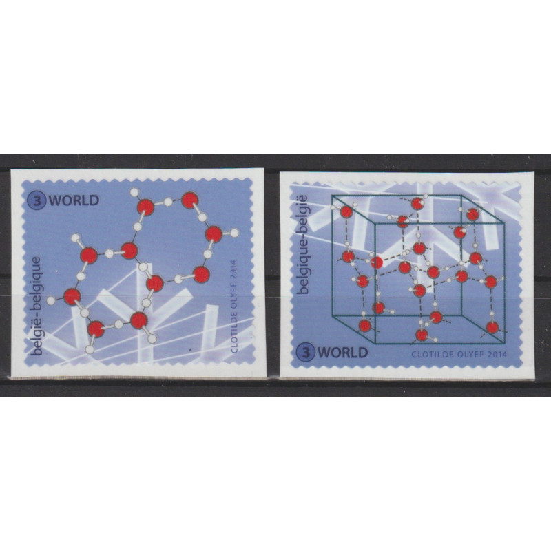 2014 - COB 4423/24 - Stamps from the sheet - MNH