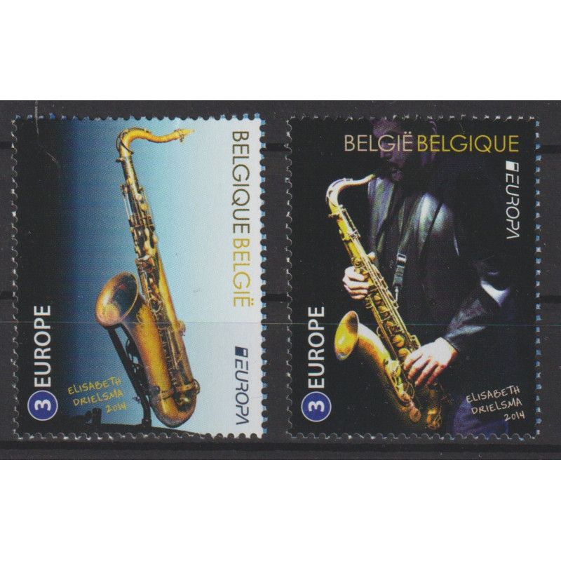 2014 - COB 4427/28 - Stamps from the sheet - MNH