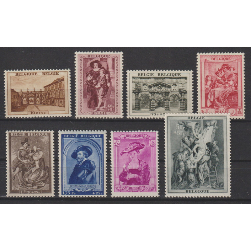 1939 - COB 504/11** - SCOTT B241/7 - MNH