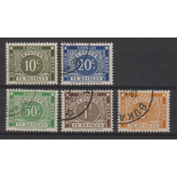 1943 - CONGO - Postage Due...