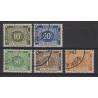 1943 - CONGO - Postage Due - COB TX73A/7A - Perforation 14 x 14 1/2