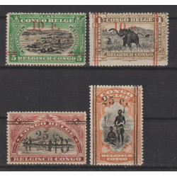 1922 - Congo - COB 100/3* -...