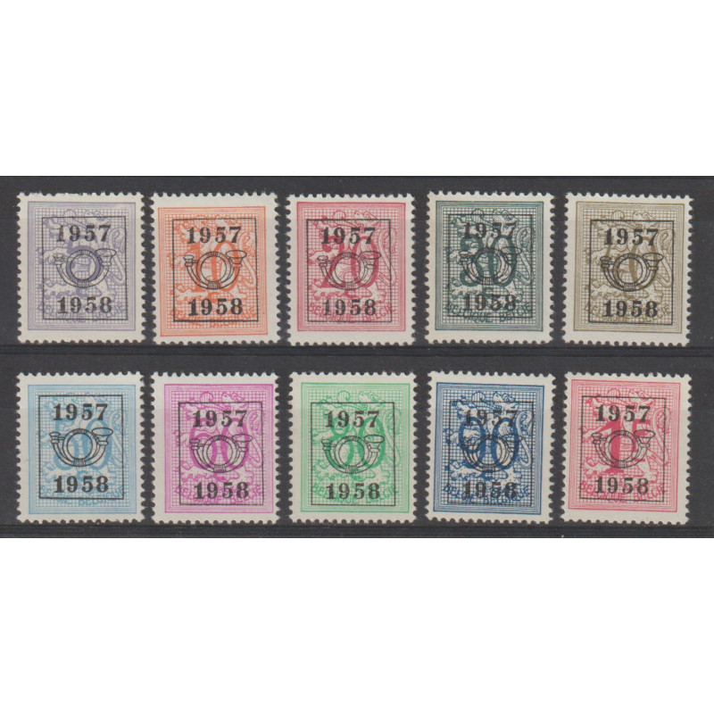 1957 - COB PRE666/75** - 50 - MNH