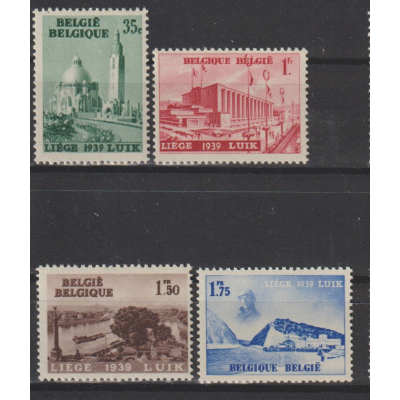 1938 - COB 484/7** - SCOTT 318/21 - MNH