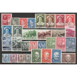 1953 - Year set - 30 stamps