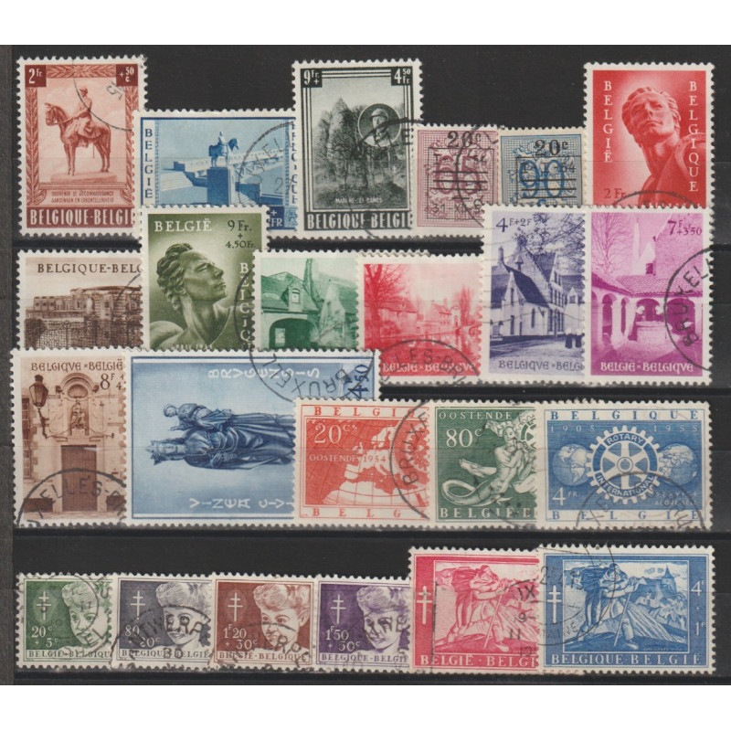 1954 - Year set - 23 stamps