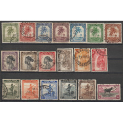 1942 - CONGO - COB 249/67 -...