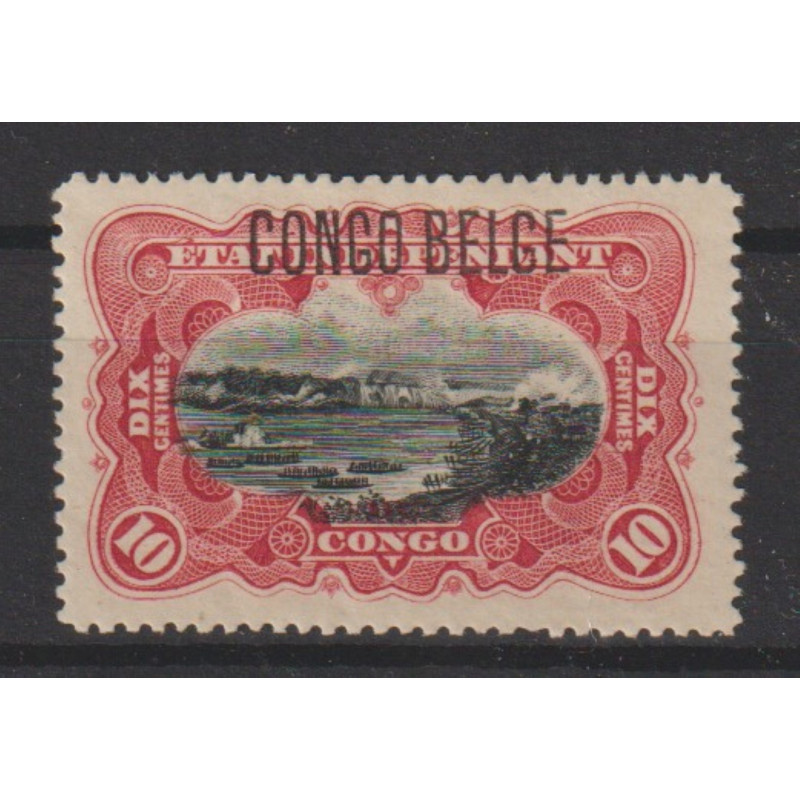 1909 - Congo - COB 41* - SCOTT 32 - Overprinted CONGO BELGE