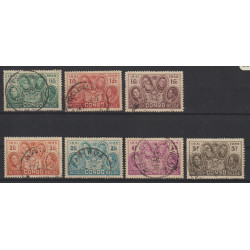 1935 - CONGO - COB 185/91 -...