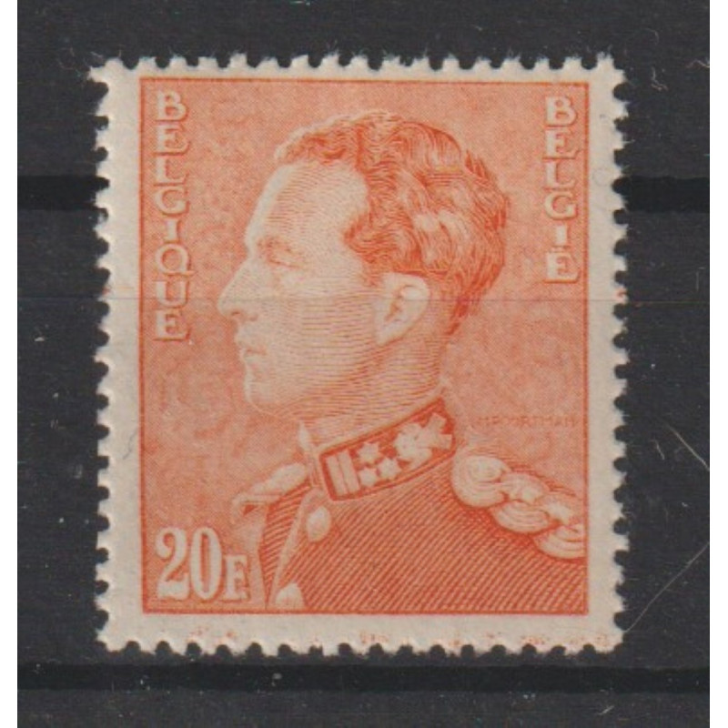 1936 - COB 435Aa** - SCOTT UNLISTED -  Yellowish orange - MNH