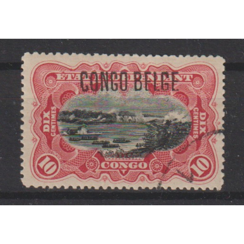 1909 - Congo - COB 41 - SCOTT 32 - Overprinted CONGO BELGE