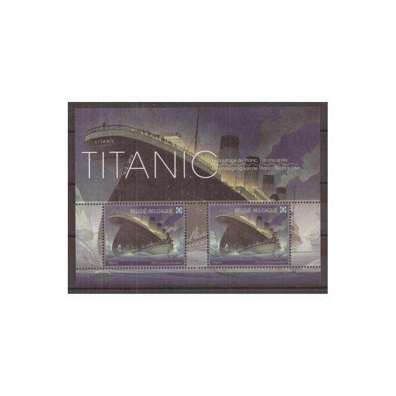 2012 - COB BL200** - SCOTT 2562 - Titanic