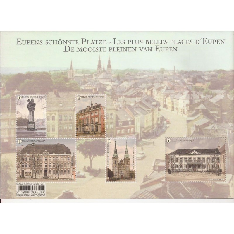 2017 - COB BL249** - The squares of the city of Eupen