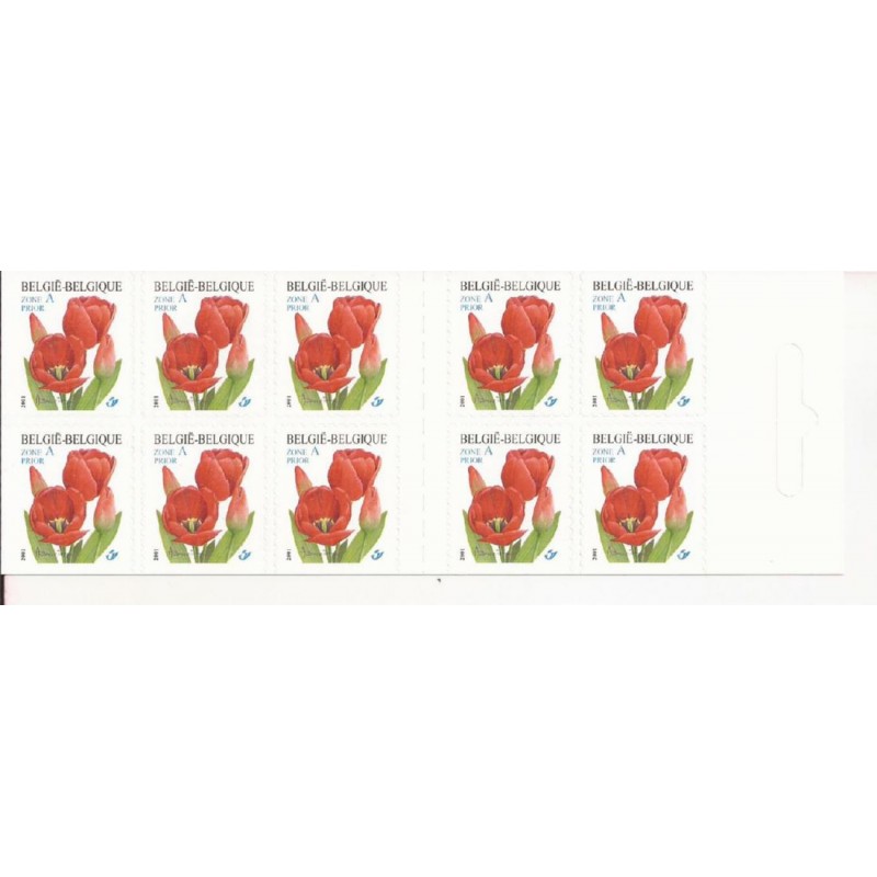 2001 - COB B40** - SCOTT 1873a - Booklet - Tulips - MNH