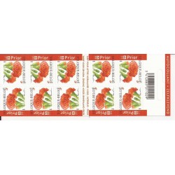 2004 - COB B43** - SCOTT 1995a - Booklet - Red Carnations - MNH